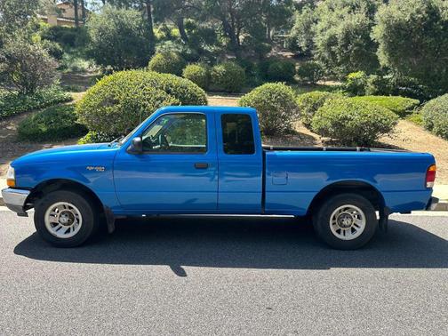 Bright Atlantic Blue Clearcoat Metallic 1999 Ford Ranger XLT SuperCab