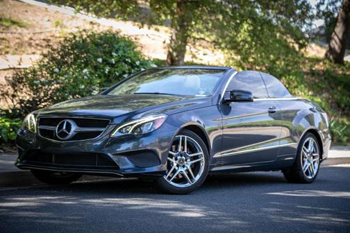 Steel Gray Metallic 2014 Mercedes-Benz E-Class E 350 Cabriolet 2D