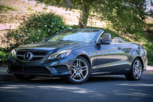 Steel Gray Metallic 2014 Mercedes-Benz E-Class E 350 Cabriolet 2D