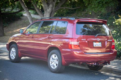 Sundown Red Pearl 2002 Toyota Highlander Limited