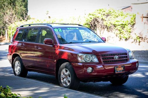 Sundown Red Pearl 2002 Toyota Highlander Limited