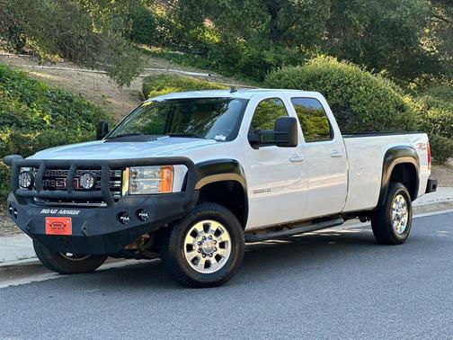 Summit White 2012 GMC Sierra 3500 SLT