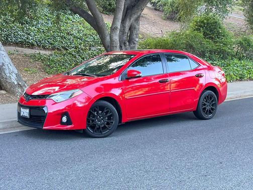 Absolutely Red 2016 Toyota Corolla S w/Special Edition Pkg