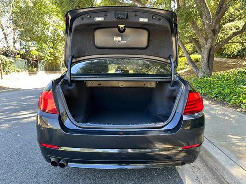 Black 2012 BMW 528 528i Sedan 4D