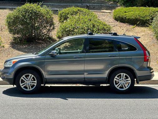 Alabaster Silver Metallic 2010 Honda CR-V EX-L