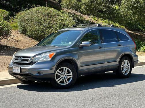 Alabaster Silver Metallic 2010 Honda CR-V EX-L