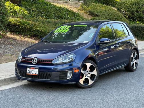 Shadow Blue Metallic 2012 Volkswagen GTI 4-Door