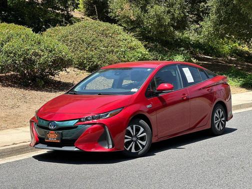 Hypersonic Red 2017 Toyota Prius Prime Plus
