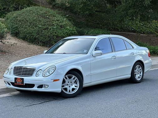 Alabaster White 2005 Mercedes-Benz E-Class E 320 Sedan 4D