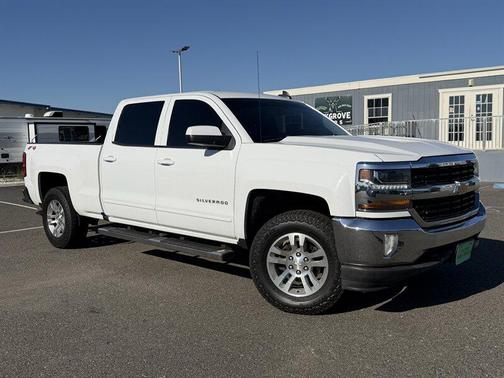 White 2018 Chevrolet Silverado 1500 1LT