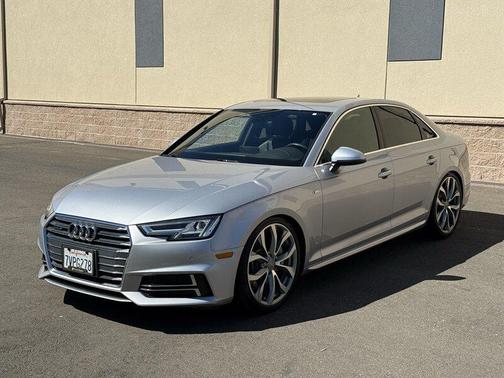 Silver 2017 Audi A4 2.0T Premium Plus