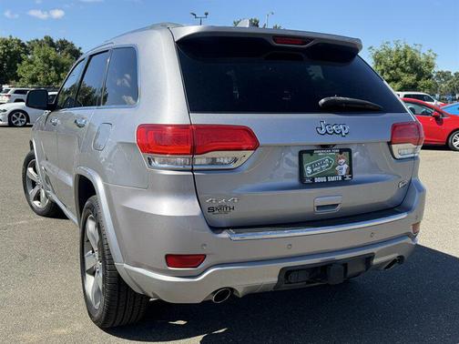 Billet Silver Metallic Clearcoat 2014 Jeep Grand Cherokee Overland