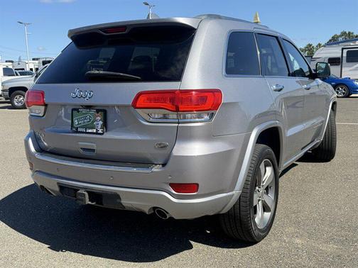 Billet Silver Metallic Clearcoat 2014 Jeep Grand Cherokee Overland