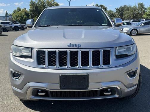 Billet Silver Metallic Clearcoat 2014 Jeep Grand Cherokee Overland