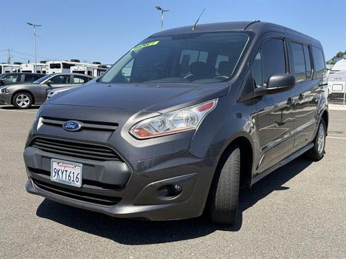 Gray 2016 Ford Transit Connect XLT w/Rear Liftgate
