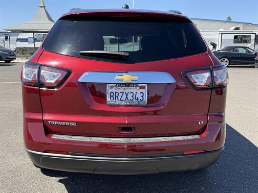 Burgundy 2017 Chevrolet Traverse 1LT