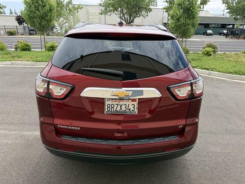 Burgundy 2017 Chevrolet Traverse 1LT