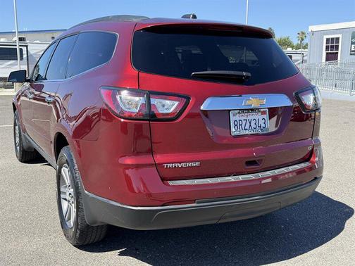 Burgundy 2017 Chevrolet Traverse 1LT