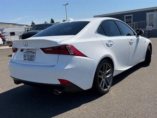 White 2016 Lexus IS 200t Base