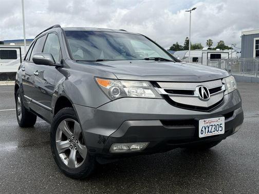 Sterling Gray Metallic 2008 Acura MDX Sport
