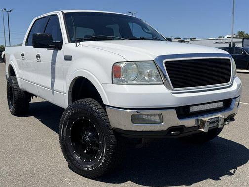 Oxford White Clearcoat 2004 Ford F-150 Lariat SuperCrew