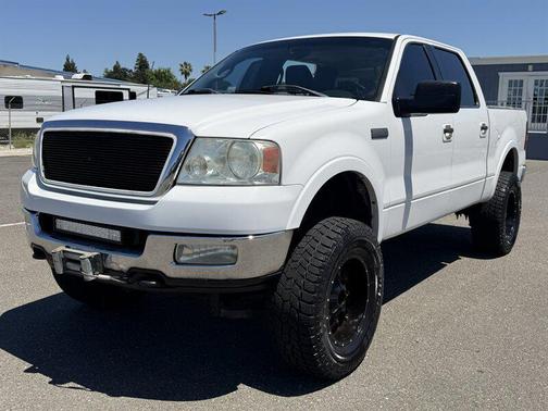 Oxford White Clearcoat 2004 Ford F-150 Lariat SuperCrew