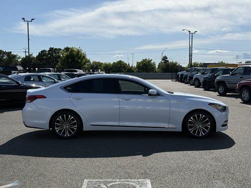 Casablanca White 2015 Hyundai Genesis 3.8