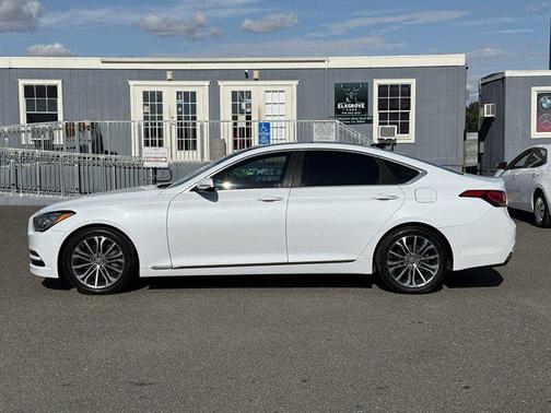 Casablanca White 2015 Hyundai Genesis 3.8