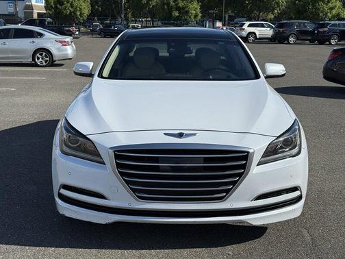 Casablanca White 2015 Hyundai Genesis 3.8