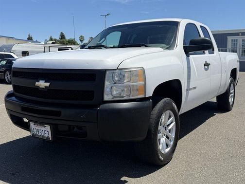 Summit White 2009 Chevrolet Silverado 1500 Work Truck Extended Cab