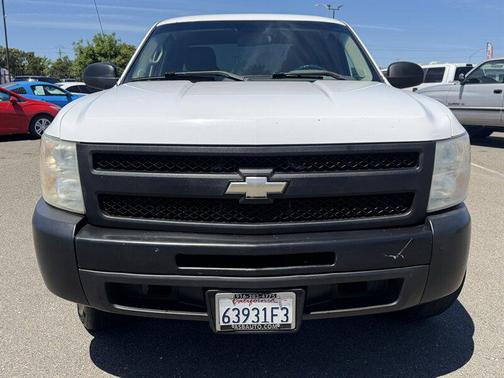 Summit White 2009 Chevrolet Silverado 1500 Work Truck Extended Cab