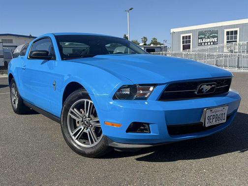 Blue 2010 Ford Mustang Base