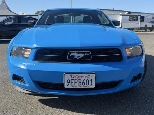 Blue 2010 Ford Mustang Base