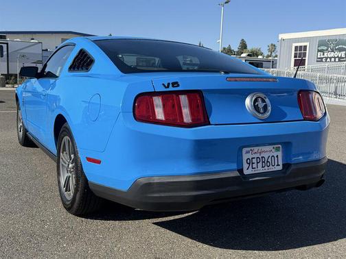 Blue 2010 Ford Mustang Base