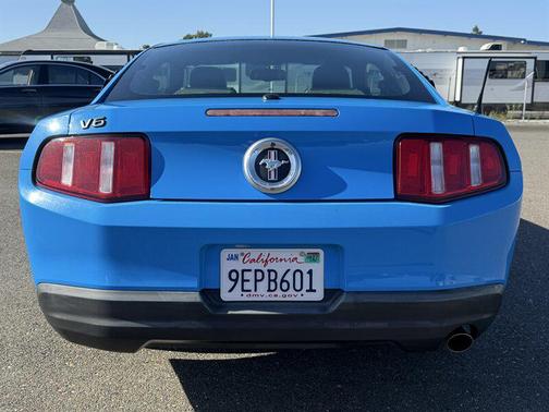 Blue 2010 Ford Mustang Base