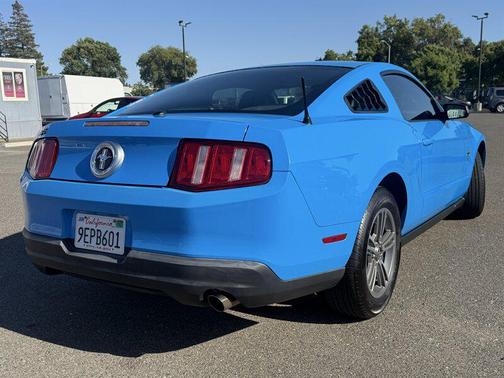 Blue 2010 Ford Mustang Base