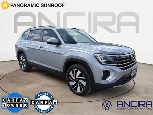 Silver Bird Metallic 2024 Volkswagen Atlas 2.0T SE