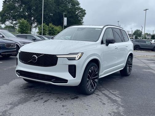 Crystal White Pearl 2026 Volvo XC90 Ultra Dark Theme, B6 AWD Gas (mild hybrid), Gasoline, 7 Seats