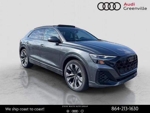 Gray 2026 Audi Q8 55 Premium Plus