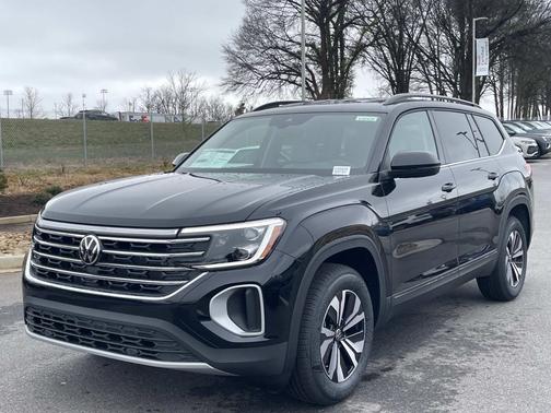 deep black pearl 2026 Volkswagen Atlas 2.0T SE