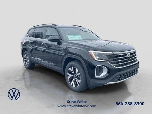 deep black pearl 2026 Volkswagen Atlas 2.0T SE