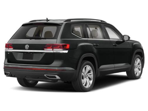 Deep Black Pearl 2023 Volkswagen Atlas 2.0T SE w/Technology