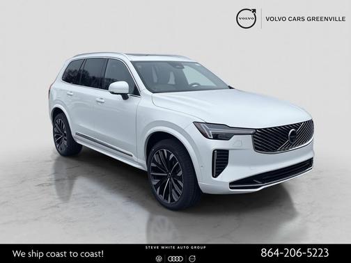 2026 Volvo XC90 Ultra, B6 AWD Gas (mild hybrid), Gasoline, Bright, 7 Seats