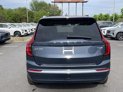 Denim Blue Metallic 2026 Volvo XC90 Plug-In Hybrid Ultra, T8 AWD, Electric/Gasoline, Bright, 6 Seats