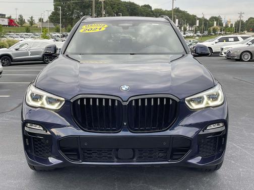 Tanzanite Blue II Metallic 2021 BMW X5 M50i