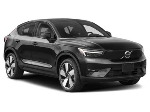 Silver Dawn Metallic 2023 Volvo C40 Recharge Pure Electric Twin Ultimate