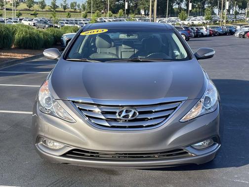 Harbor Gray Metallic 2013 Hyundai SONATA Limited