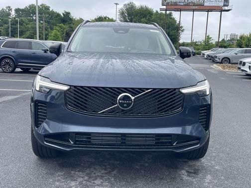 Denim Blue Metallic 2026 Volvo XC90 Plug-In Hybrid Ultra Dark Theme, T8 AWD, Electric/Gasoline, 7 Seats