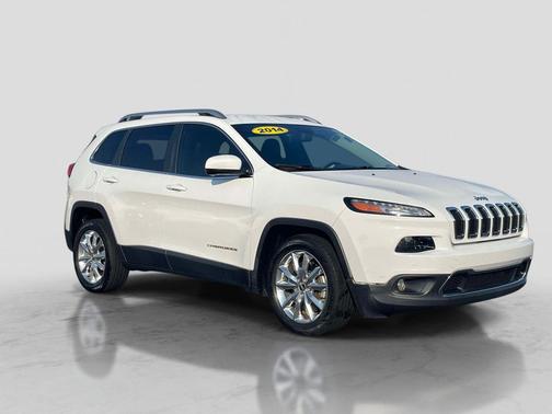 Bright White Clearcoat 2014 Jeep Cherokee Limited