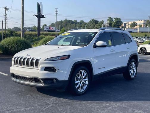 Bright White Clearcoat 2014 Jeep Cherokee Limited